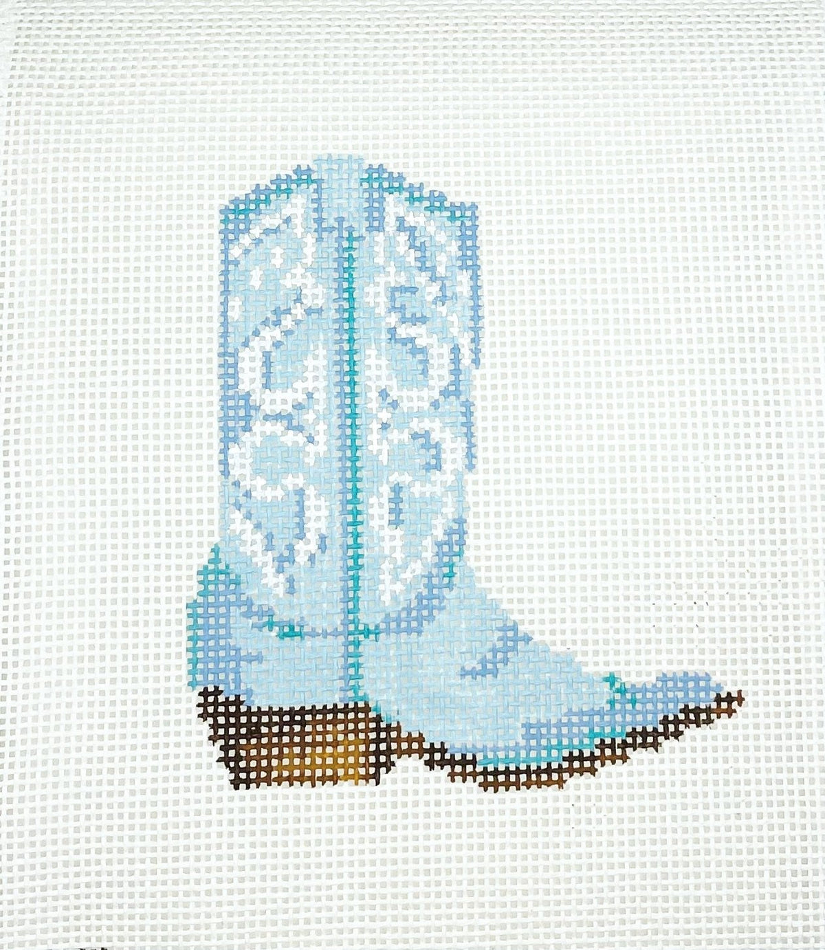 Blue Boot Canvas