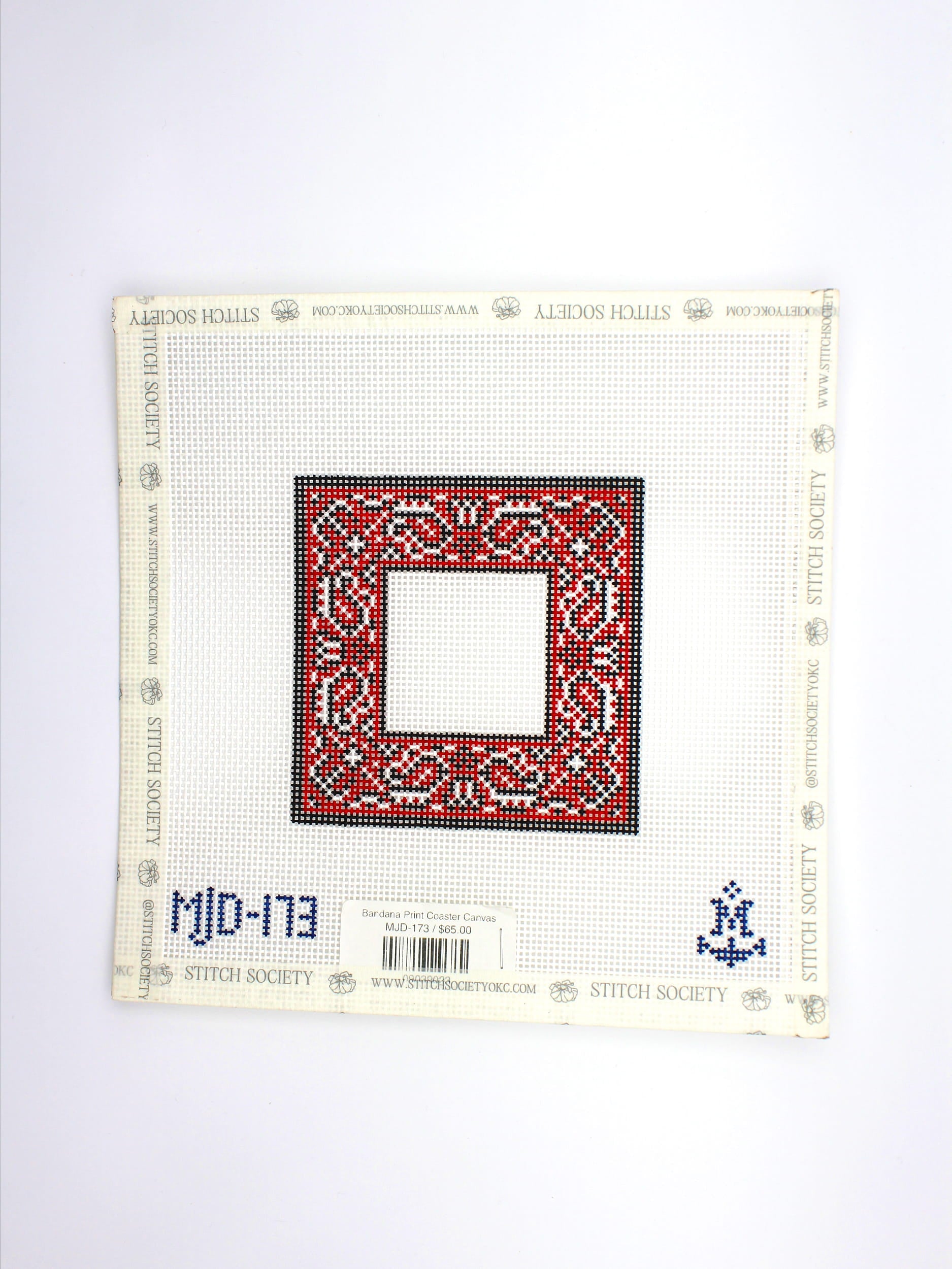 Bandana Print Coaster Canvas