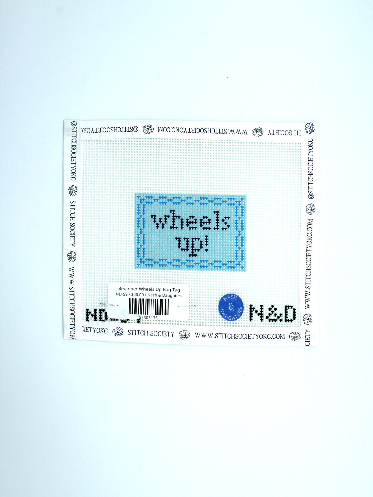 Beginner Wheels Up Bag Tag