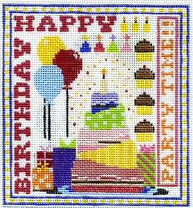 Birthday Sampler Canvas