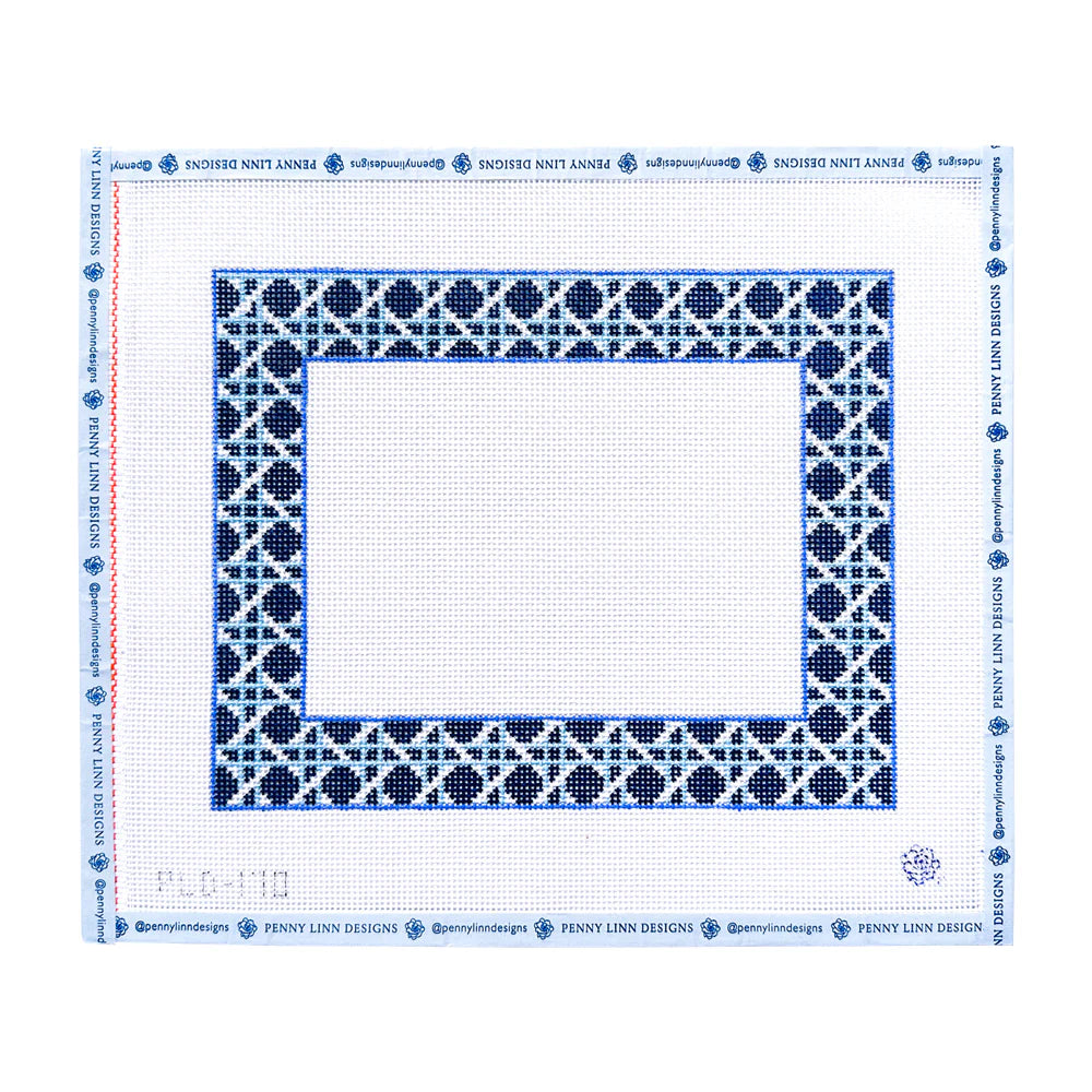 Blue Cane 5 x 7 Frame Canvas