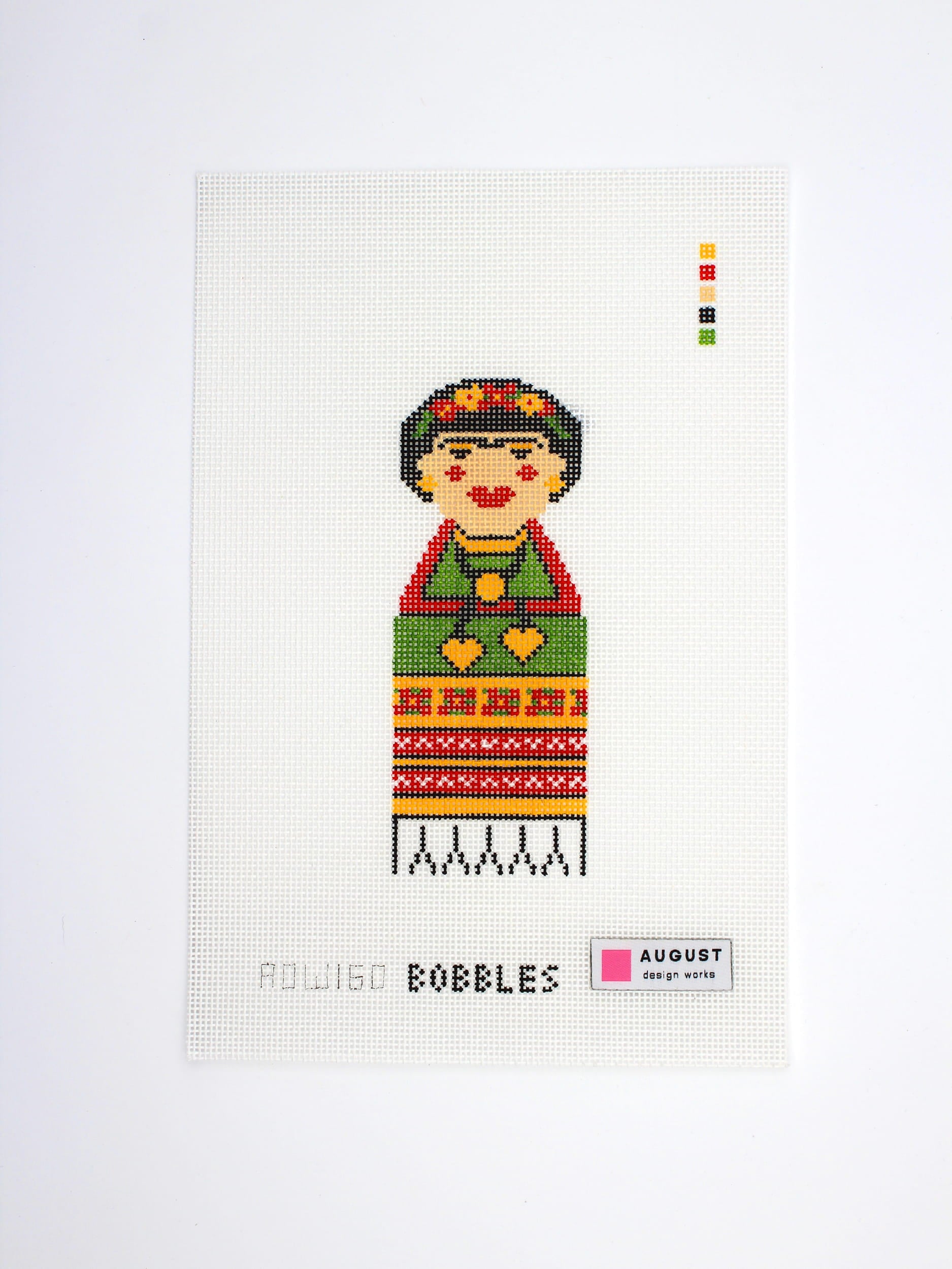 Frida Bobble Needlepoint Canvas