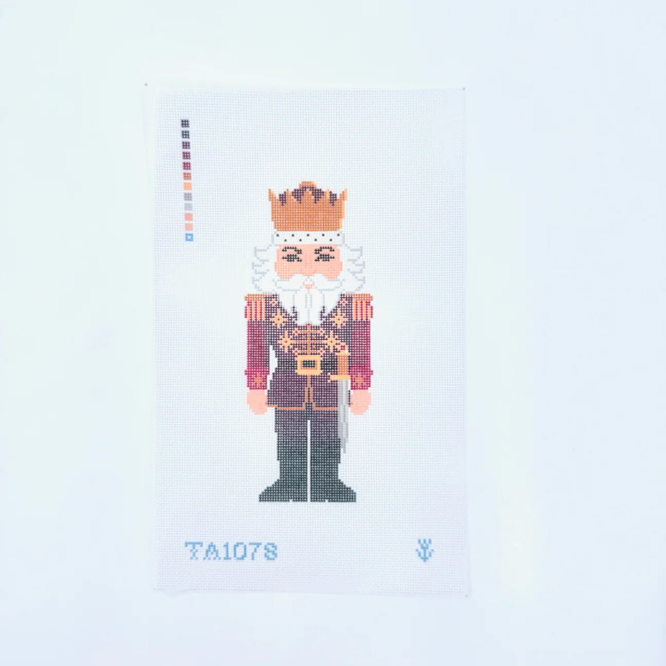 Bordeaux Nutcracker Printed Canvas