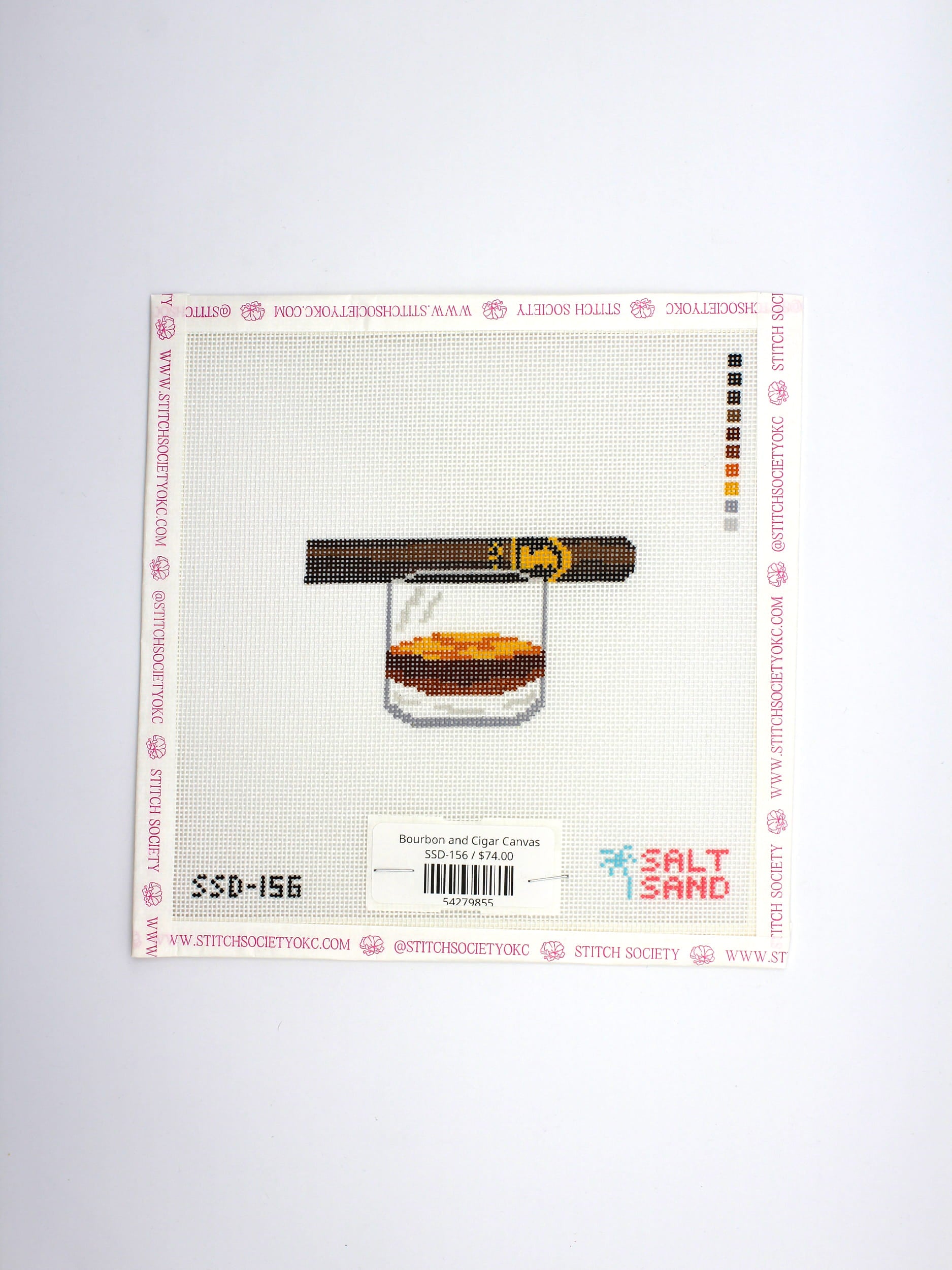 Bourbon and Cigar Canvas