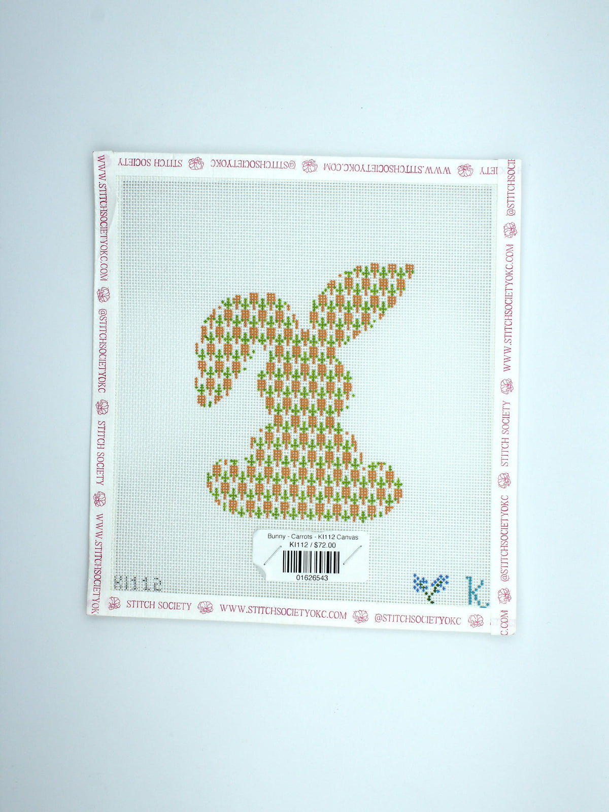 Bunny - Carrots - KI112 Canvas