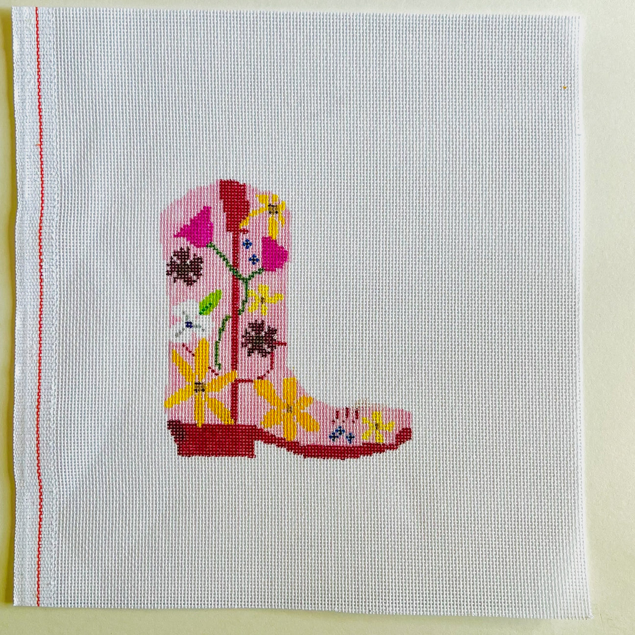 Folklore Cowboy Boot Canvas