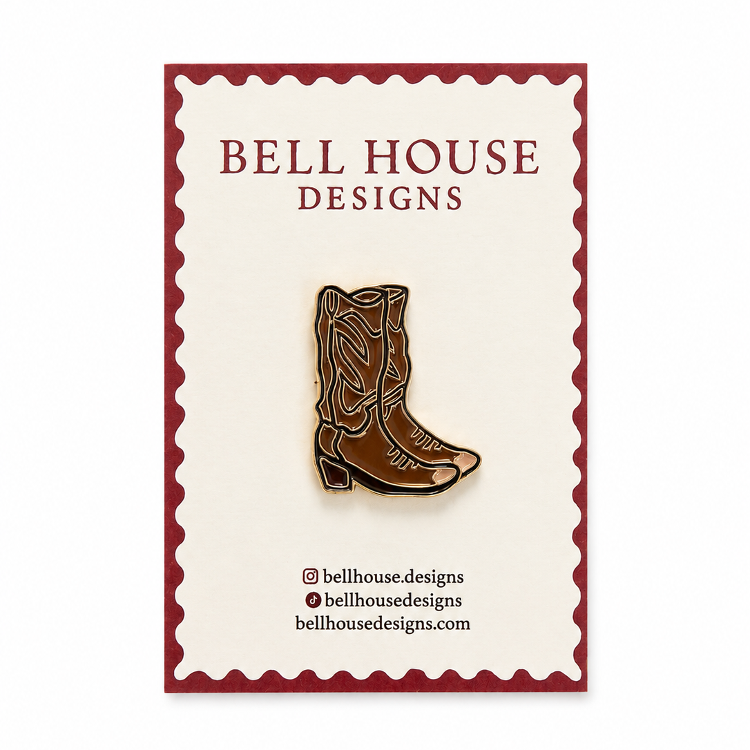 Cowboy Boots Needle Minder