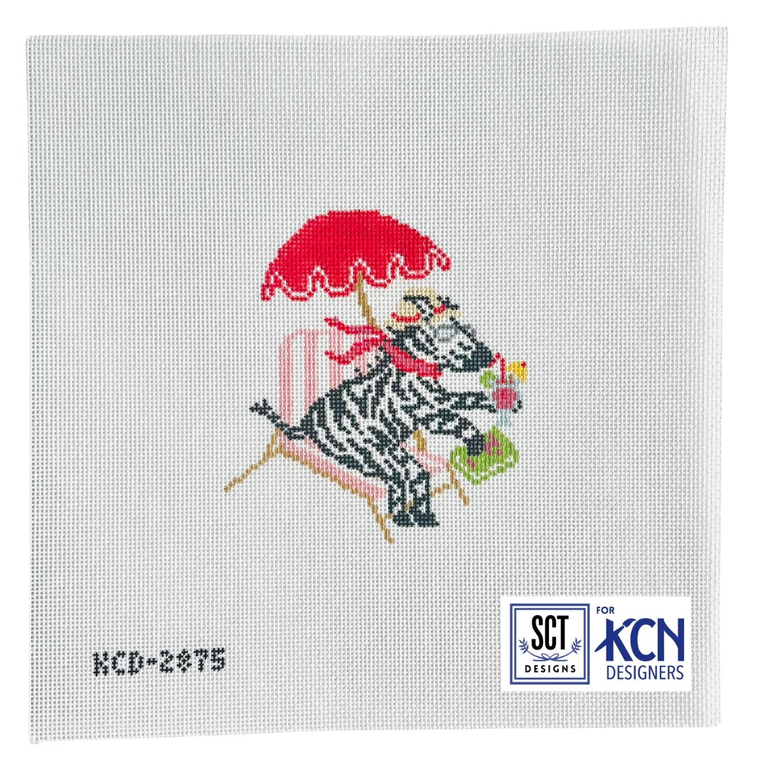 La Dolce Vita Riviera Zebra Canvas