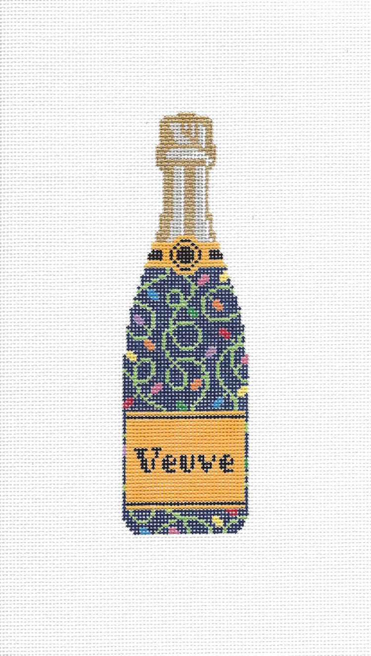 Veuve Bottle - String Lights Canvas