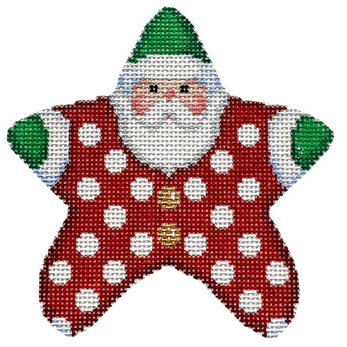 Red Polka Dot PJ Canvas