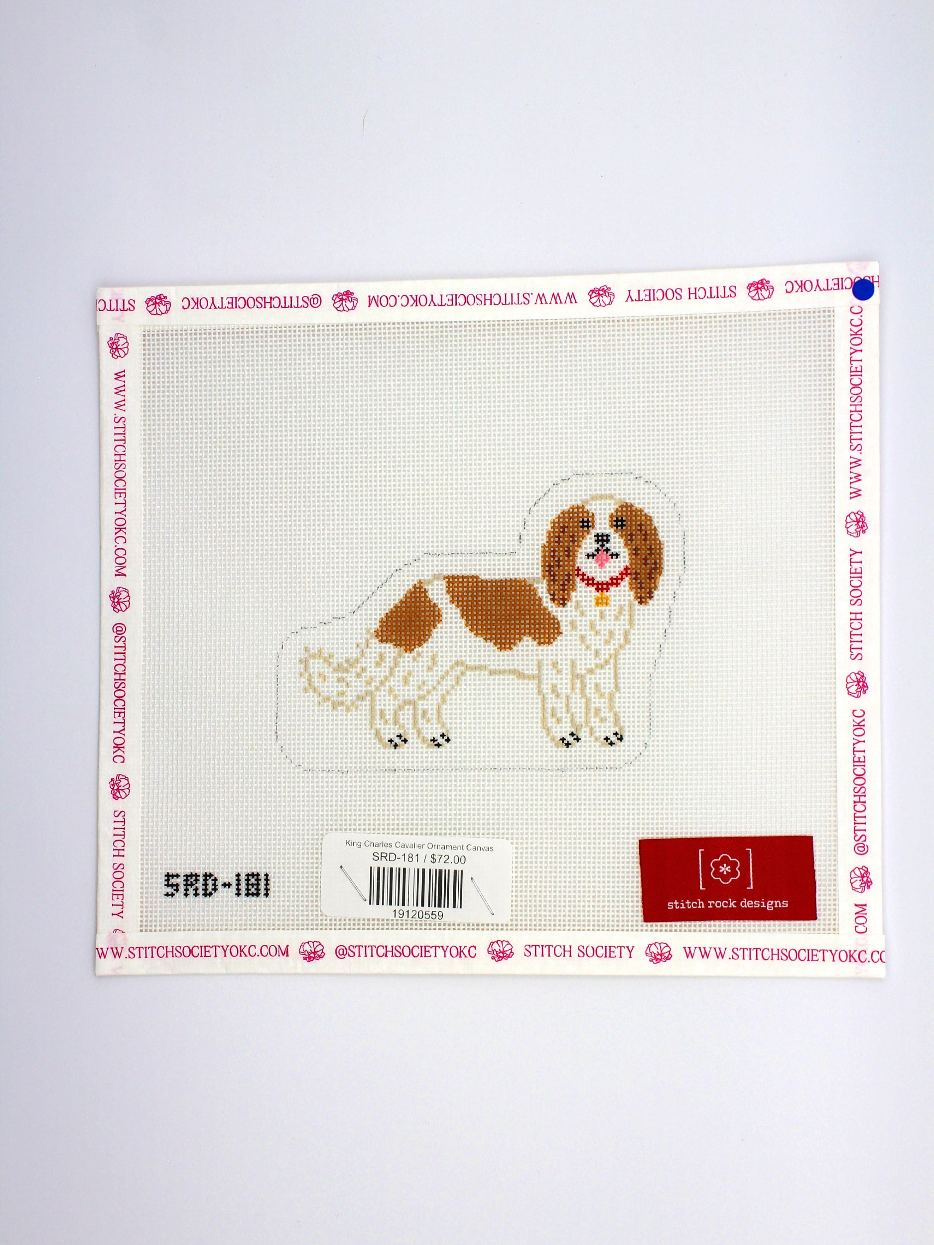 King Charles Cavalier Ornament Canvas