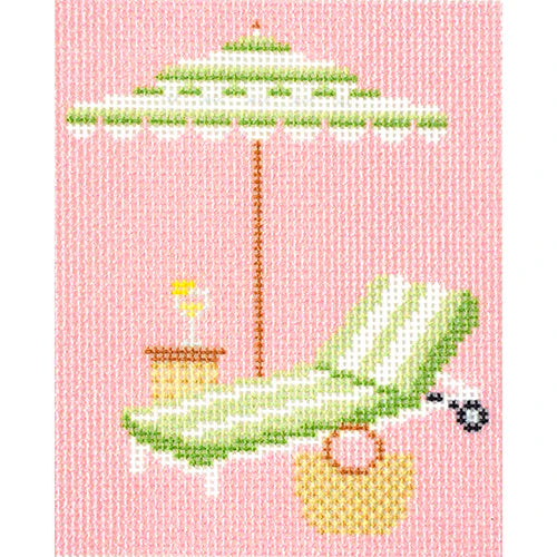 Palm Beach Chaise Canvas