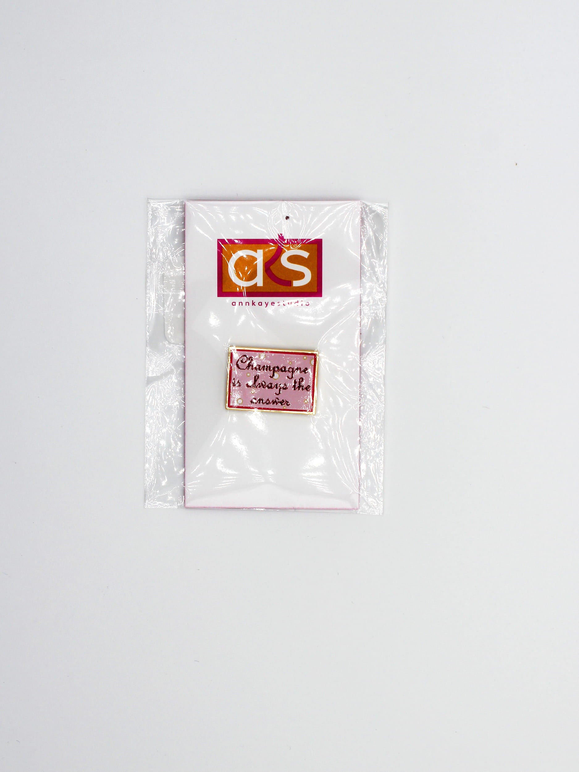 Champagne is Always the Answer (Pink) - Needle Minder