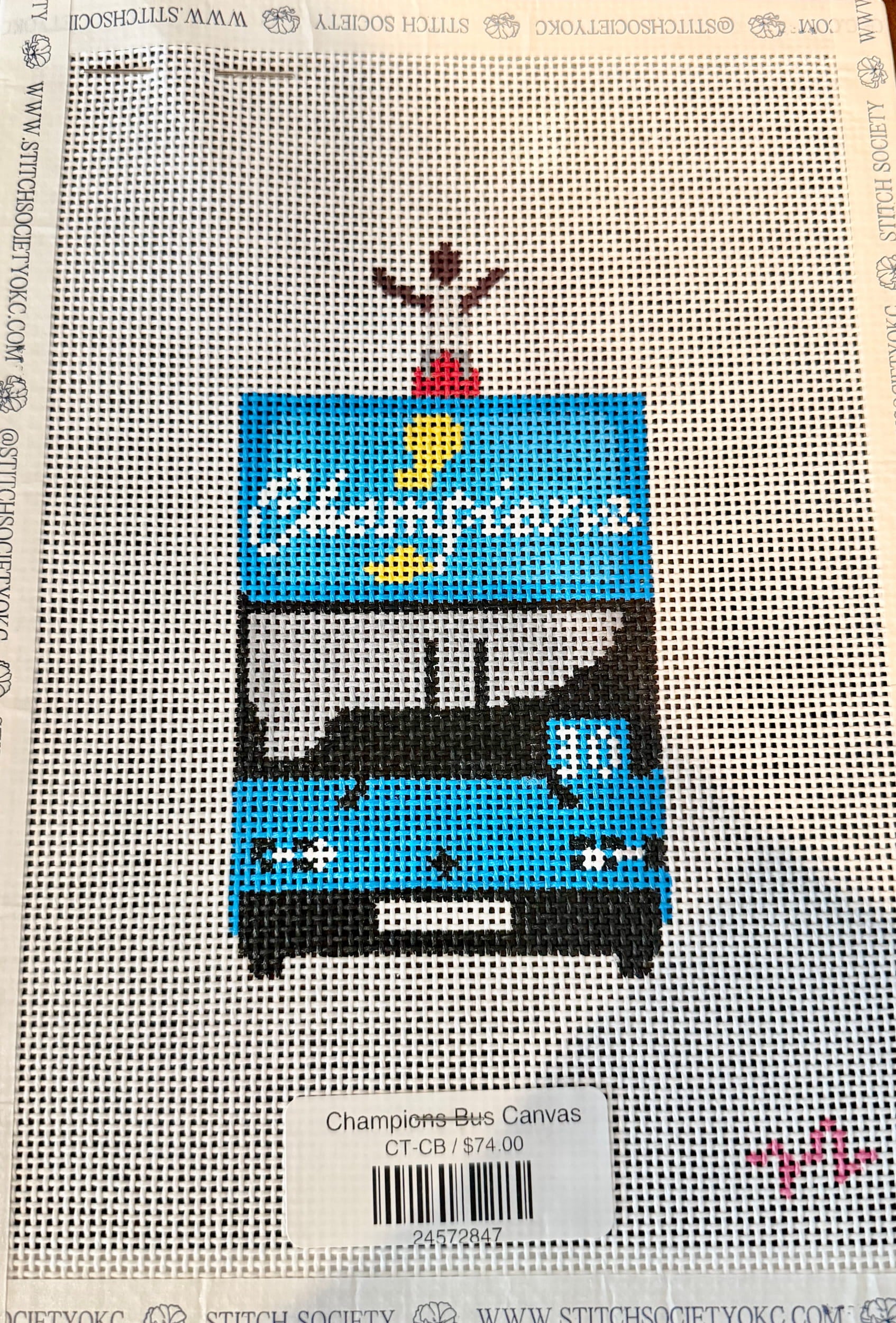 Champions Bus Canvas