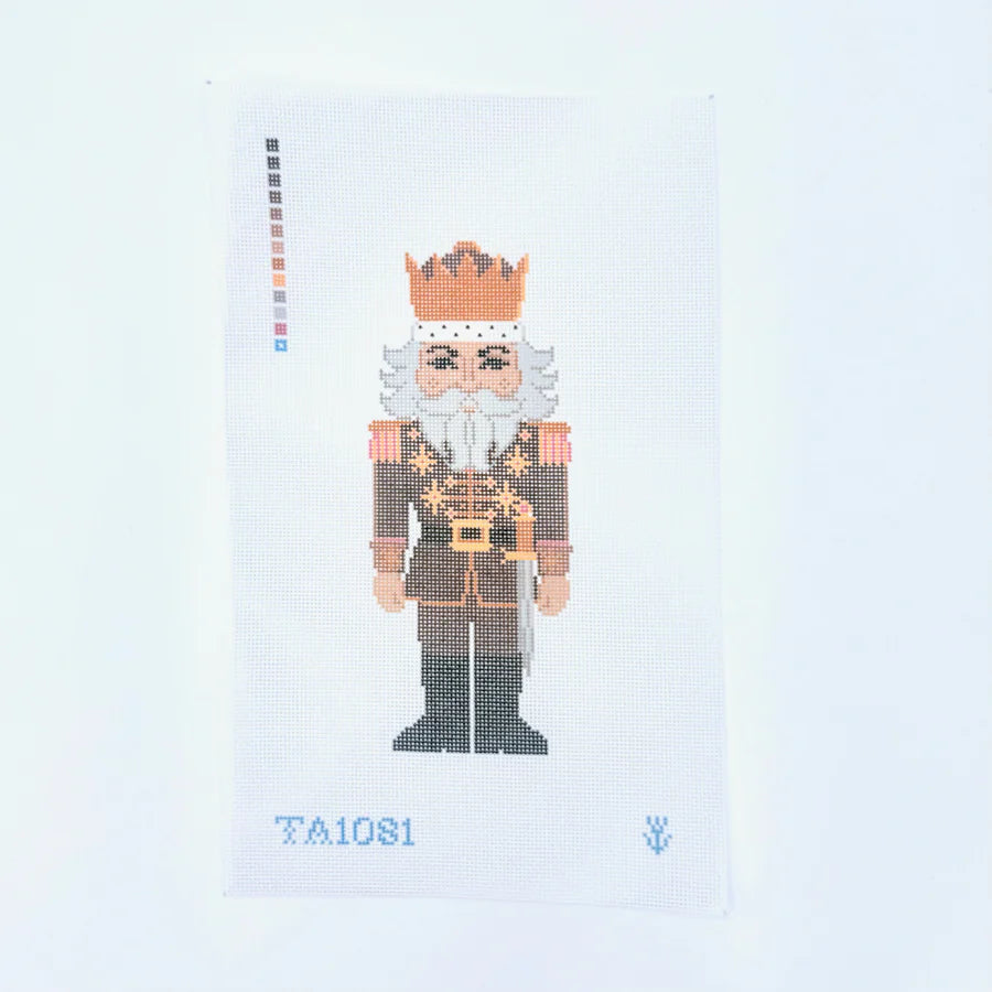 Chocolate Nutcracker Printed Canvas