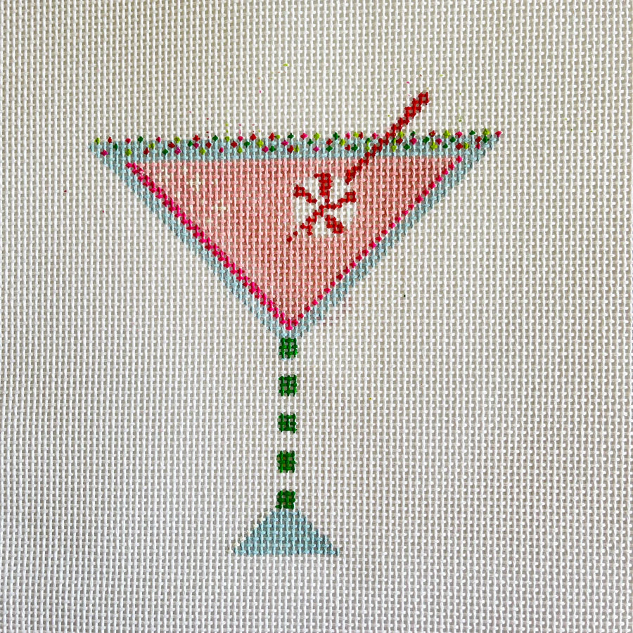 Christmas Martini Canvas