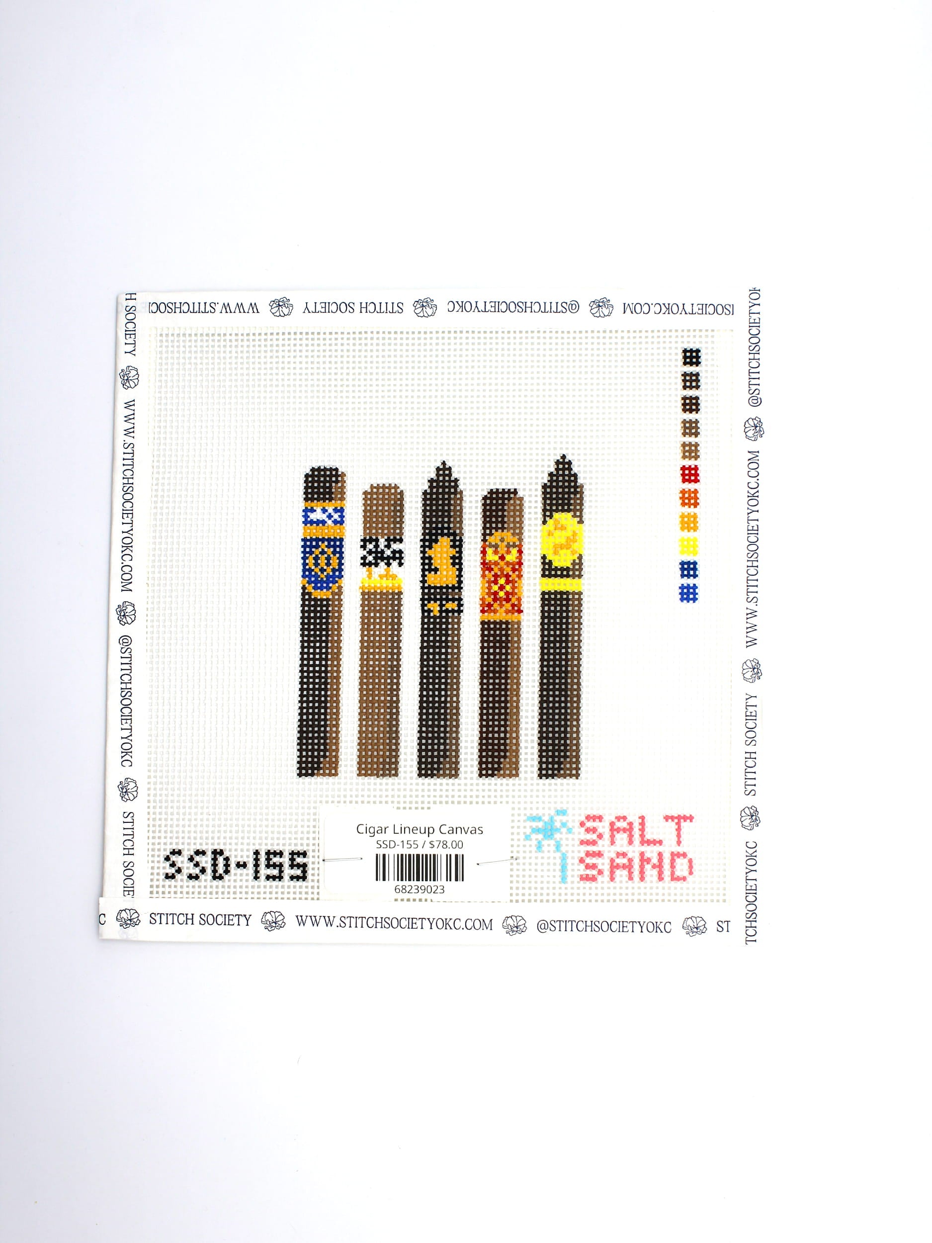 Cigar Lineup Canvas