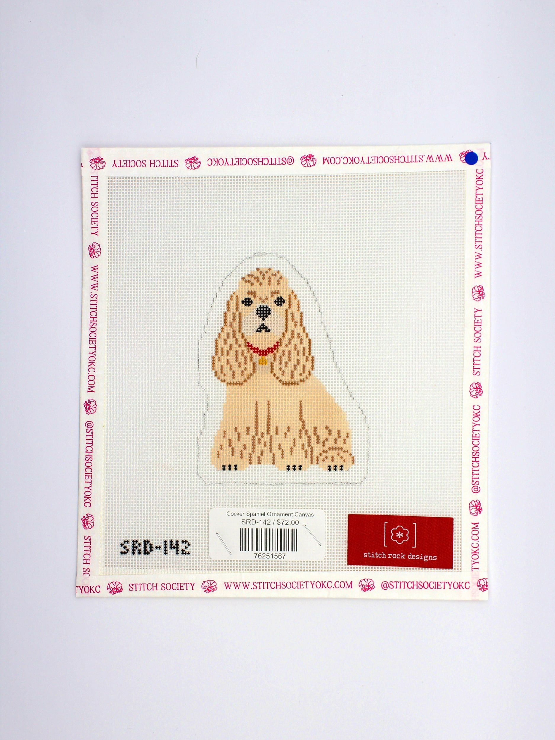 Cocker Spaniel Ornament Canvas