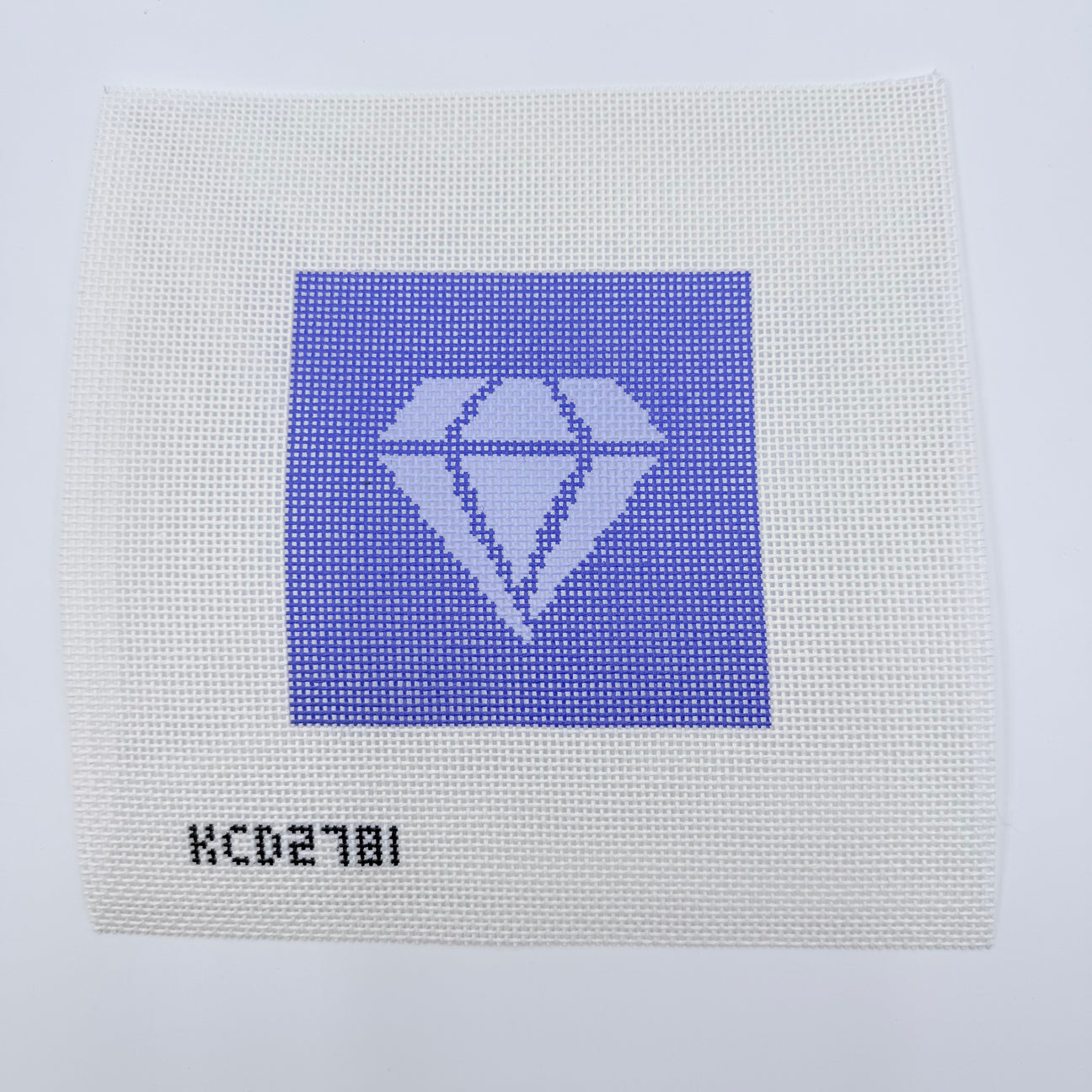 Diamond Printed Square Canvas