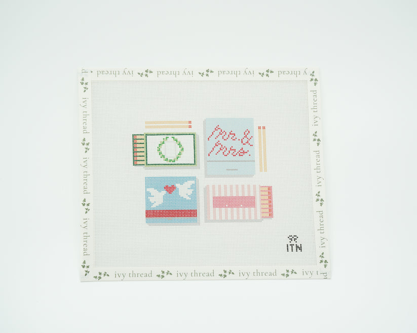 Wedding Matchbox Canvas