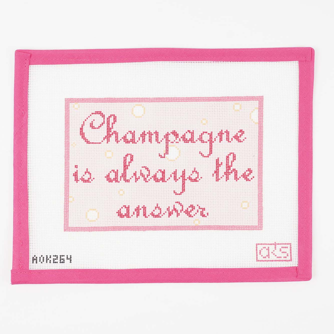 Champagne Is Always the Answer 18 Mesh Canvas