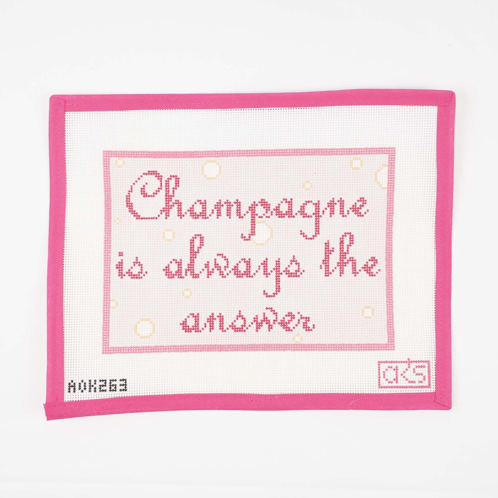 Champagne Is Always the Answer 13 Mesh Canvas