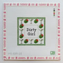 Dirty Girl Coaster Canvas