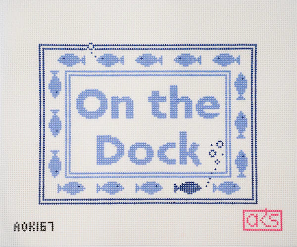 On The Dock Canvas