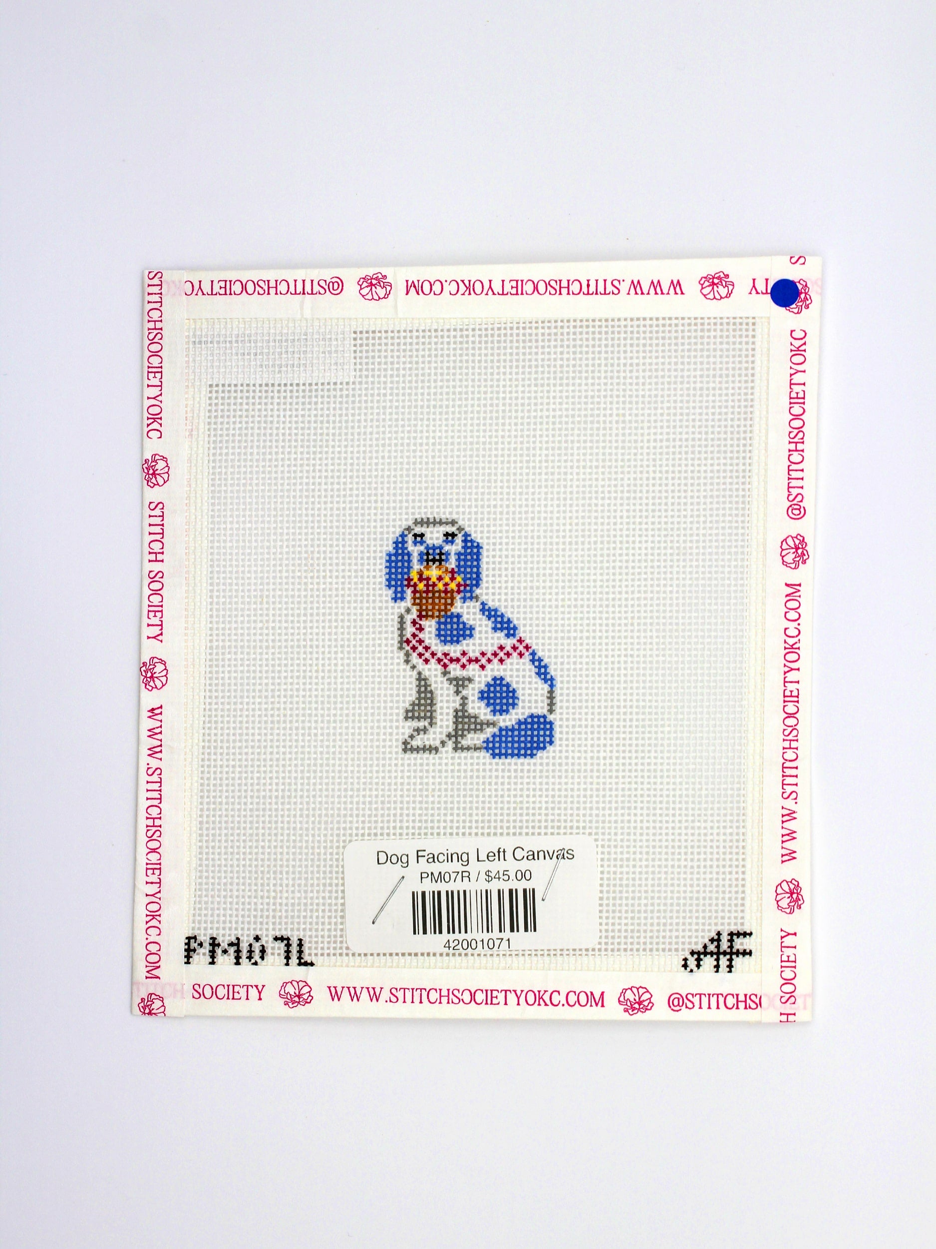 Dog Facing Left Canvas