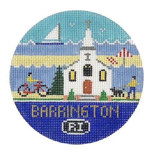 Barrington Round Canvas