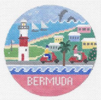 Bermuda Round Canvas