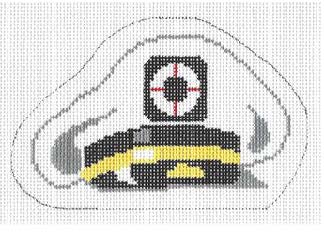 Captain's Hat Ornament Canvas