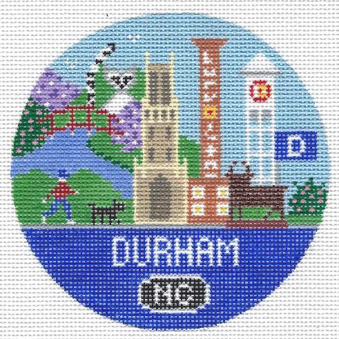 Durham Round Canvas