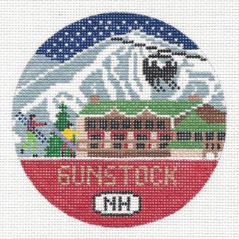 Gunstock Round Canvas