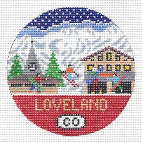Loveland Round Canvas