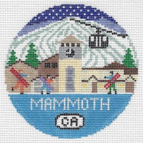 Mammoth Round Canvas