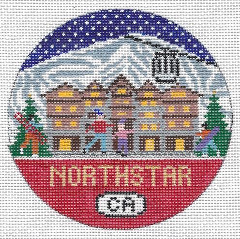Northstar Round Canvas
