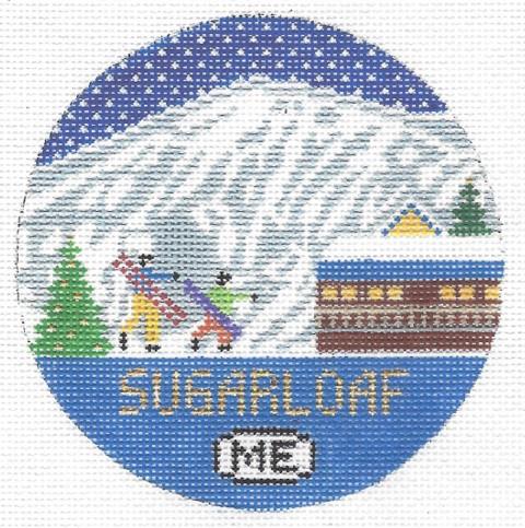 Sugarloaf Round Canvas