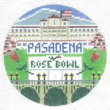 Pasadena Round Canvas