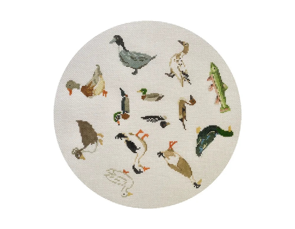 Duck Around and Find Trout Canvas