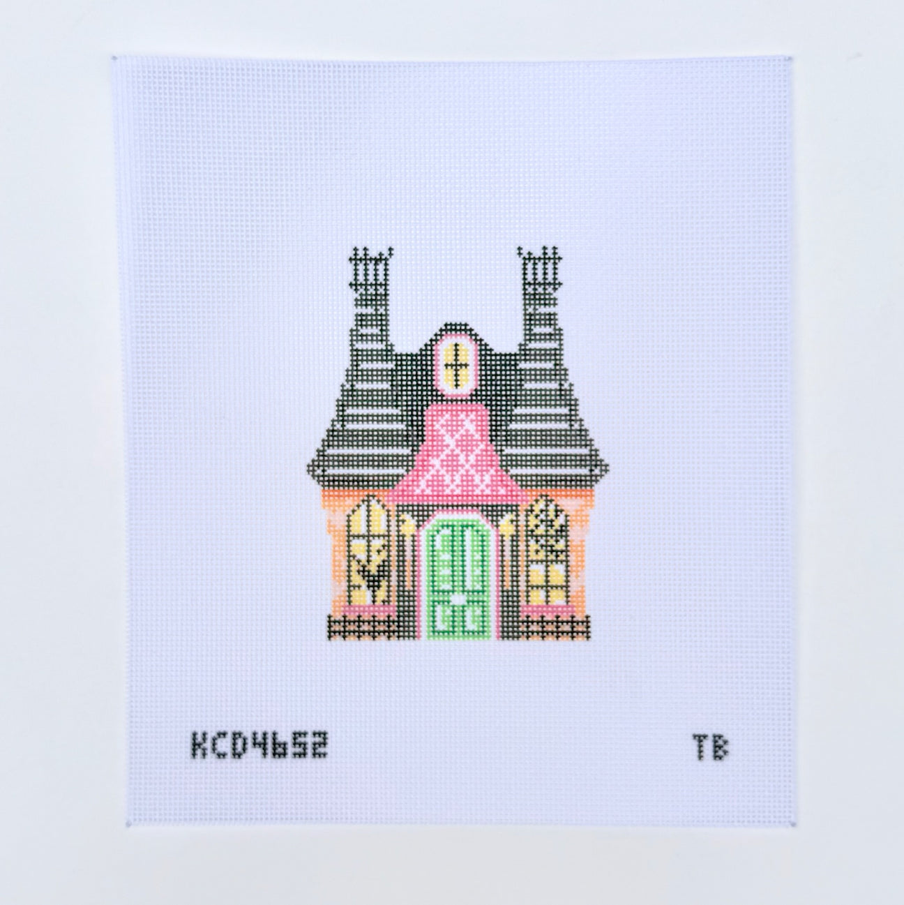 Haunted House 1 Printed Canvas