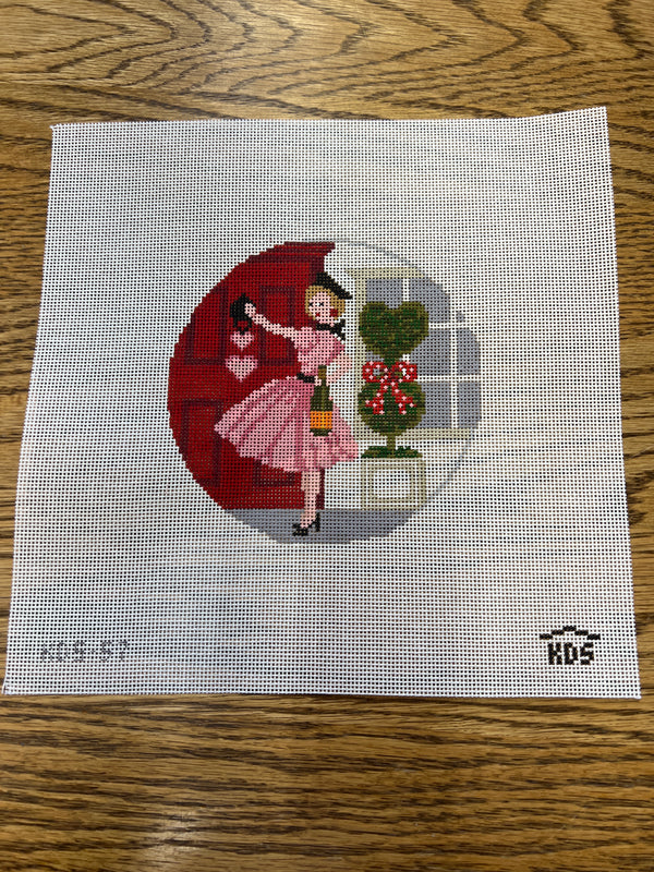 Betty Loves Valentines Day Canvas