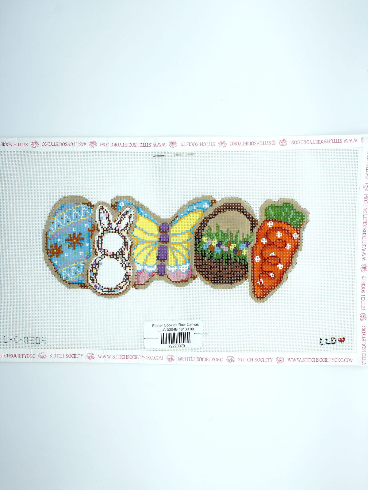 Easter Cookies Row Canvas