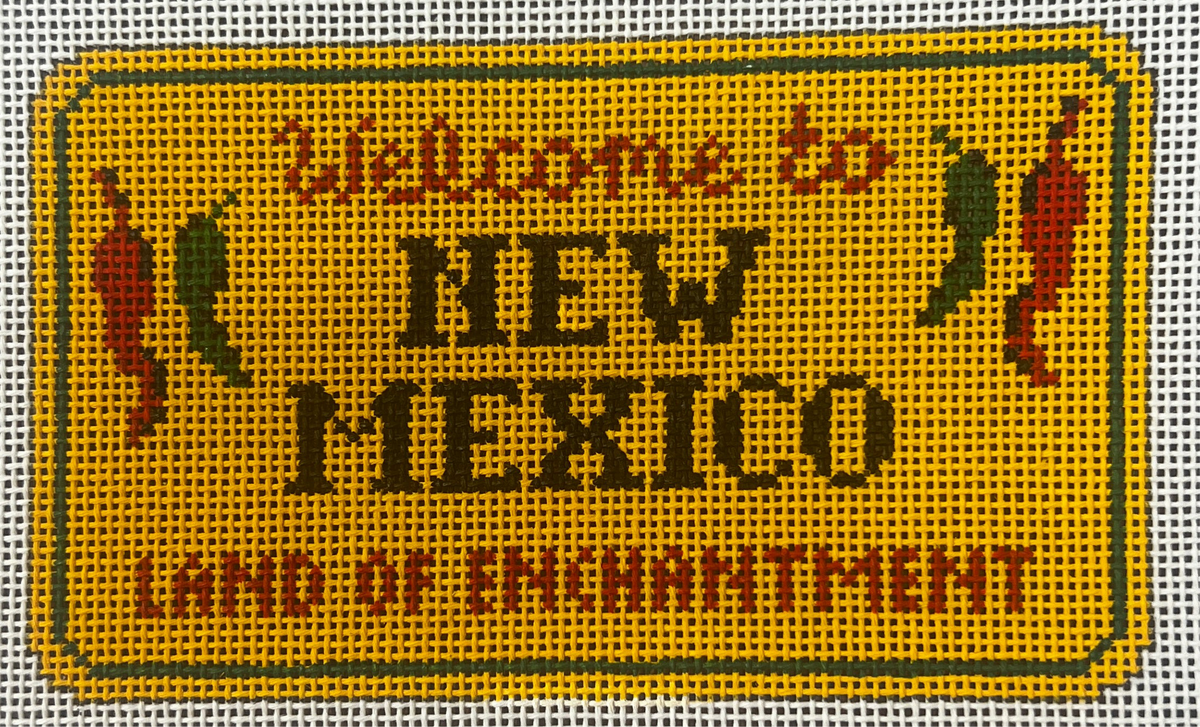 New Mexico State Sign