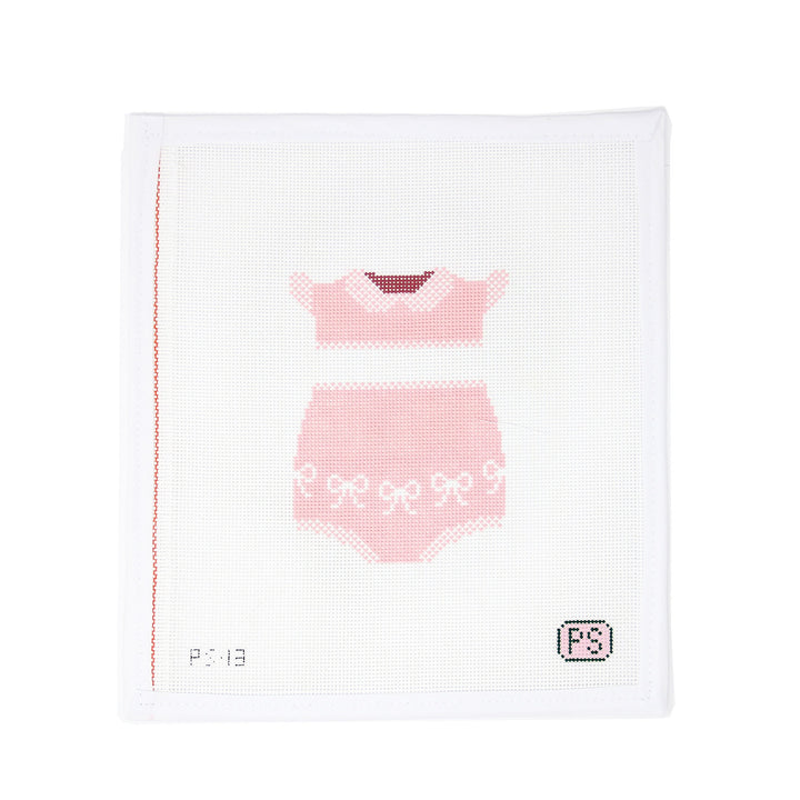 Baby Girl Bubble Canvas
