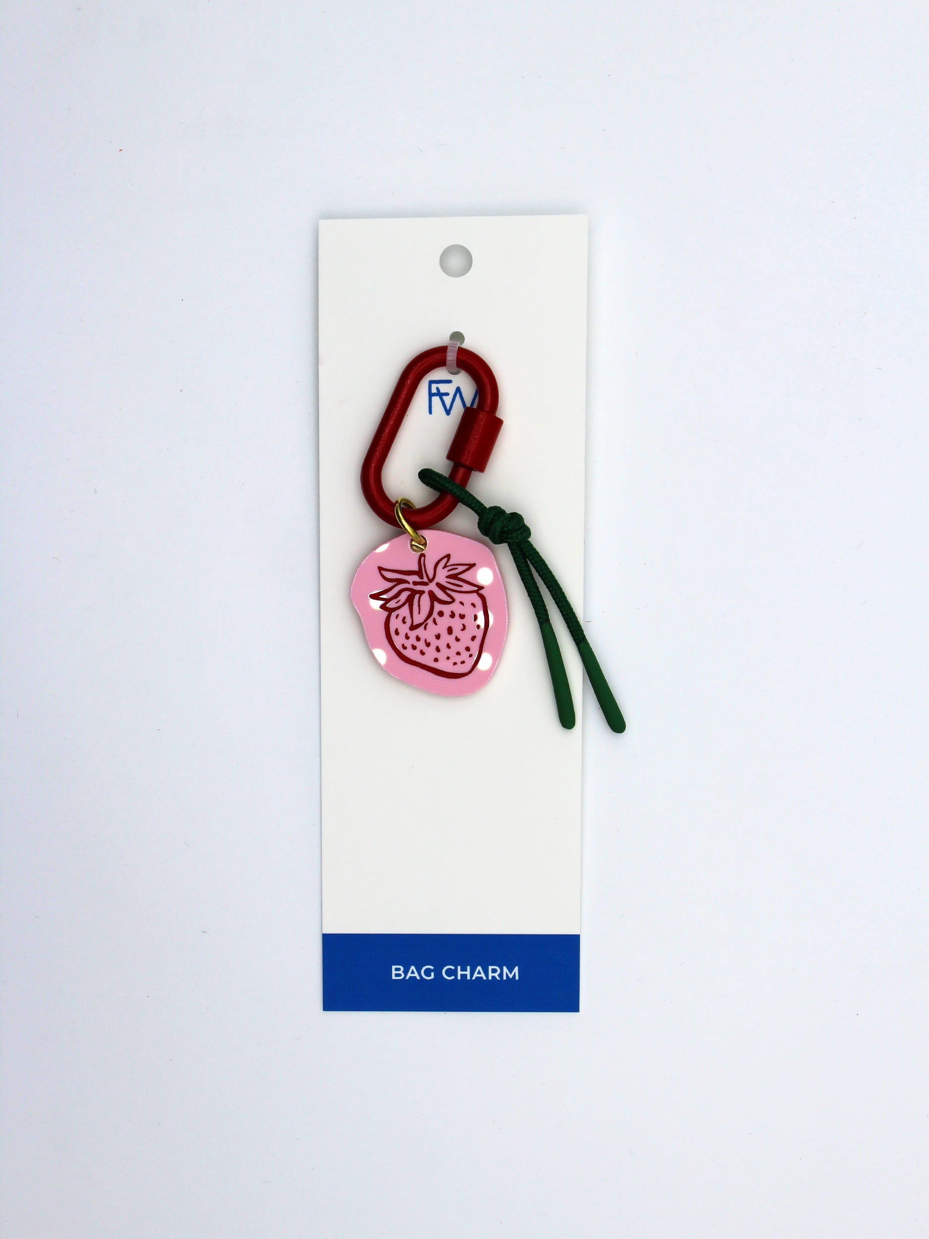Strawberry Bag Charm