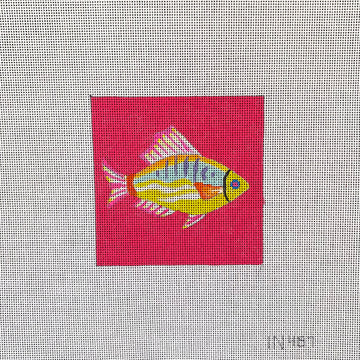 Fish on Bright Pink