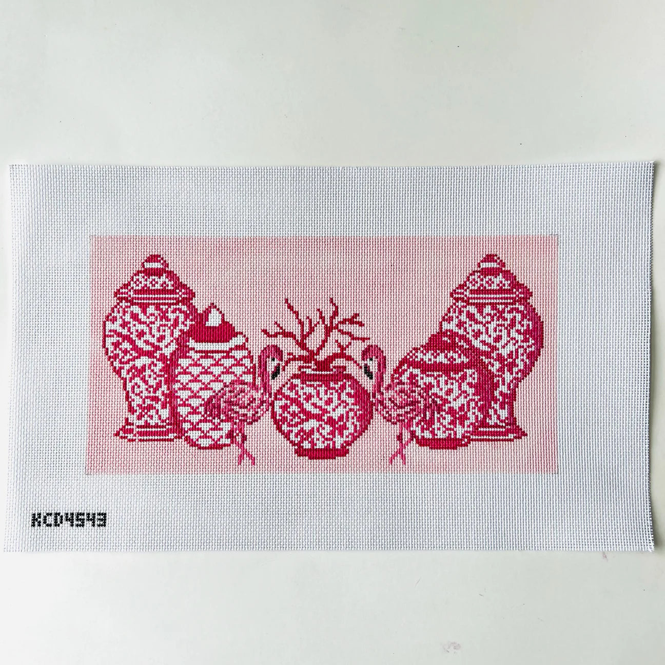 Flamingos and Fire Bolster Pillow