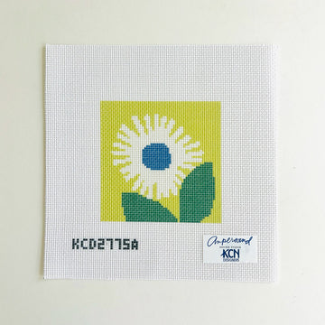 Floral Square A Canvas