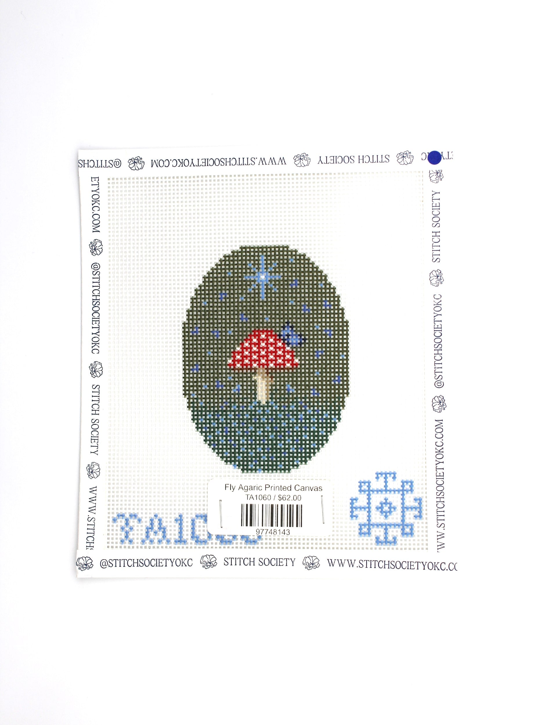 Fly Agaric Printed Canvas